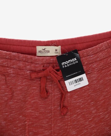 HOLLISTER Stoffhose 33 in Rot