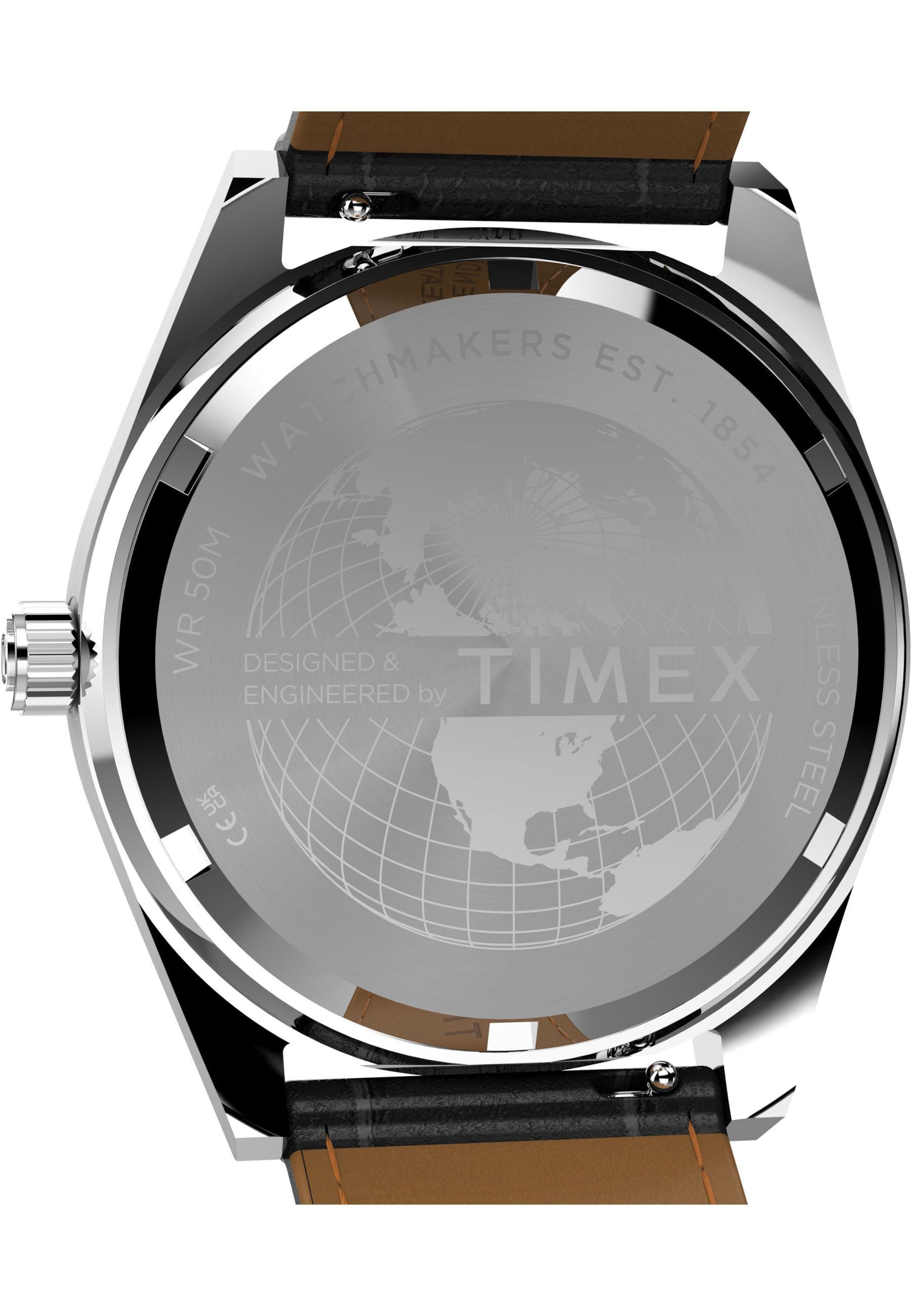 Montre à affichage analogique TIMEX en noir