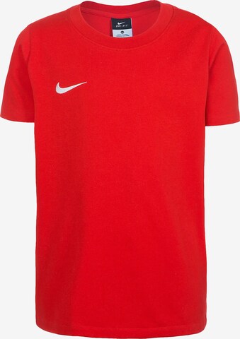 T-Shirt fonctionnel NIKE en rouge : devant