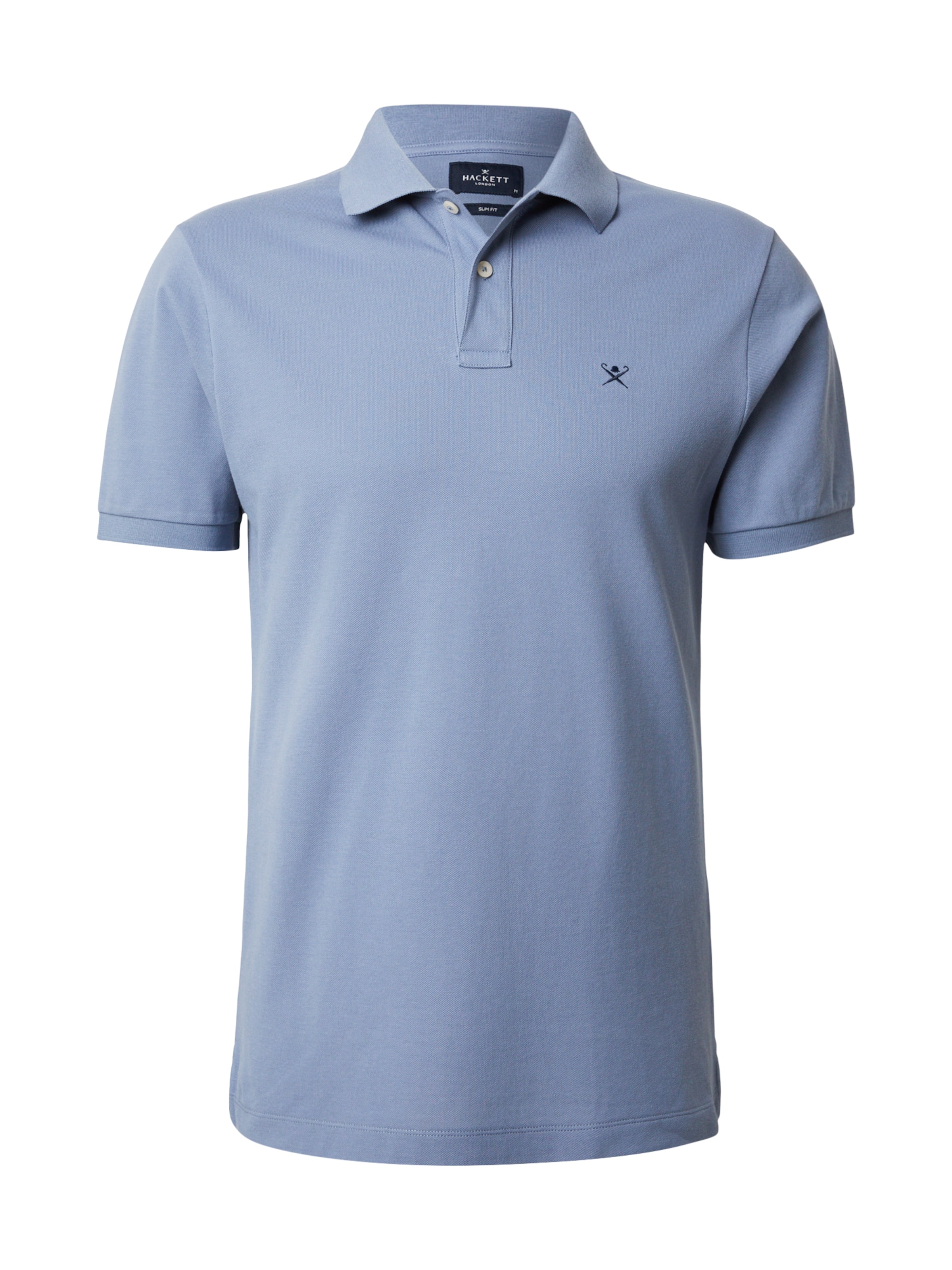 Hackett London Poloshirt in Blau: Vorderseite