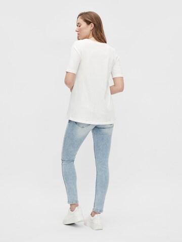 MAMALICIOUS Skinny Jeans 'Dublin' in Blau