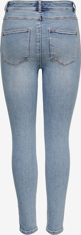 ONLY Slimfit Jeans 'Mila' in Blauw