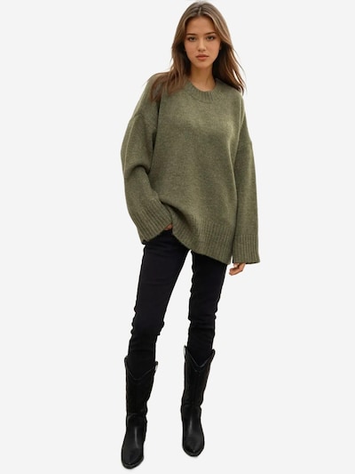 Pullover 'Pullover' in S-M Hiccup di colore cachi, Visualizzazione prodotti
