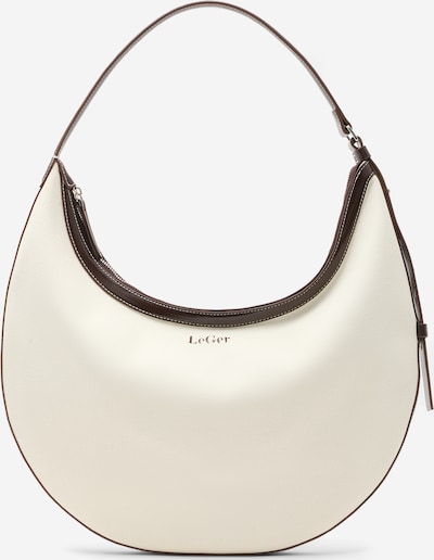 LeGer by Lena Gercke Torba za na rame 'Gisa' u tamno smeđa / bijela, Pregled proizvoda