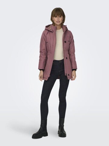 ONLY Between-seasons parka in Brown