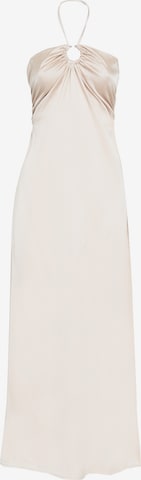 Influencer Dress in Beige: front