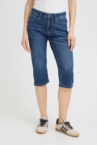 Pulz Slimfit Jeans 'KAYLA' in Blauw: voorkant