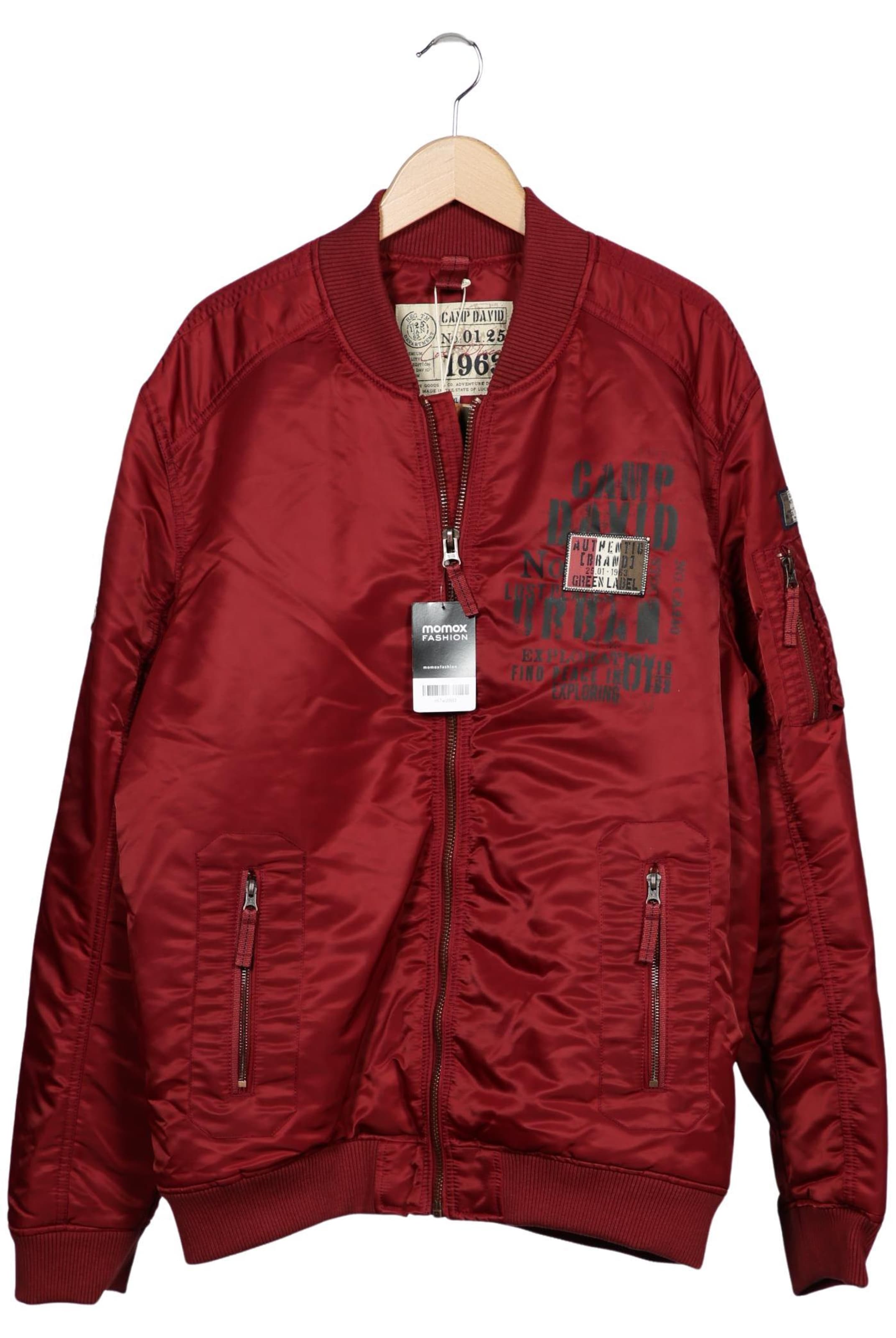 CAMP DAVID Jacke XXL in Rot: Vorderseite