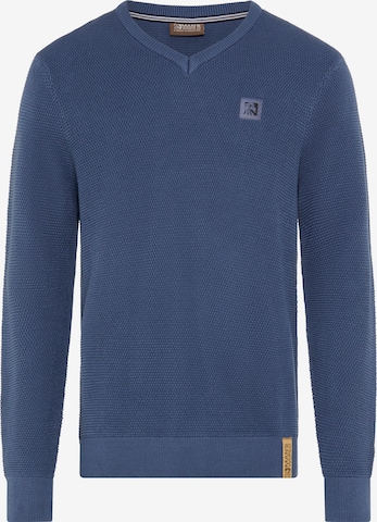 Man's World Pullover in Blau: Vorderseite