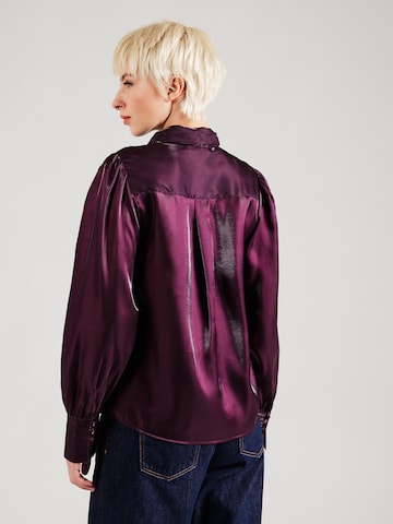 VILA Blouse 'VIKLARINA' in Purple