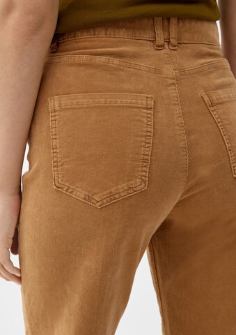 s.Oliver Regular Hose in Braun