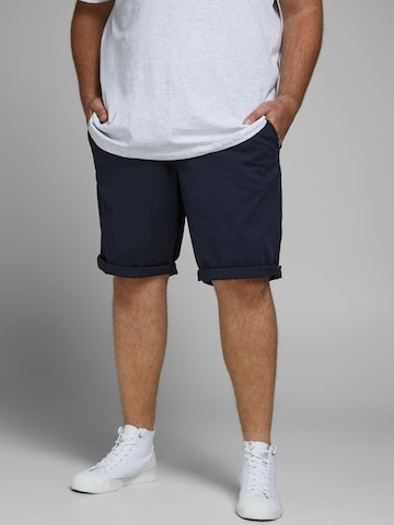 Jack & Jones Plus Regular Shorts 'Bowie' in Blau: predná strana