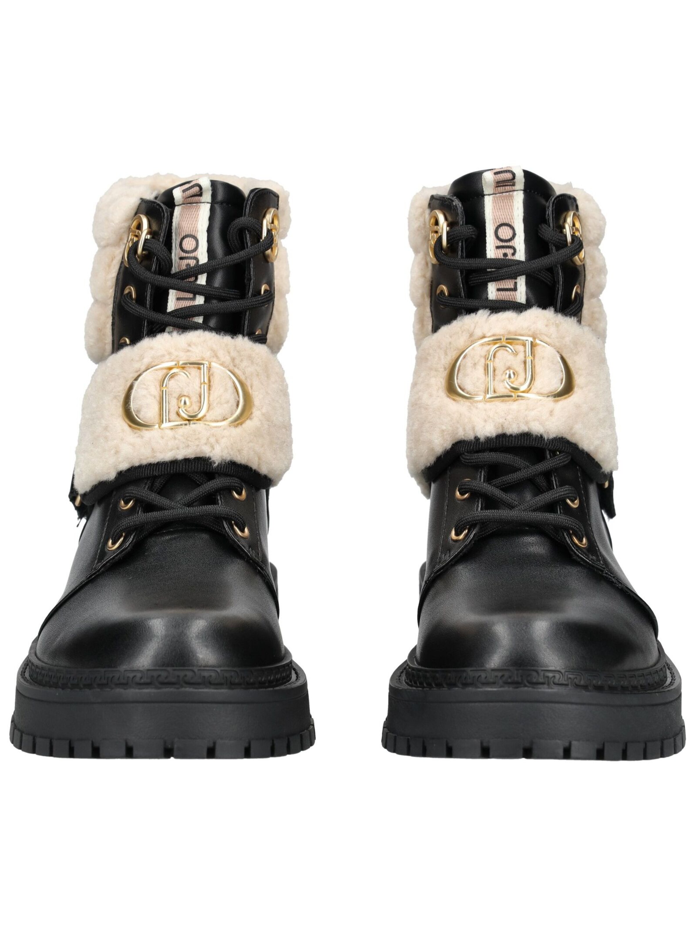 Liu Jo Schnürstiefelette in Schwarz