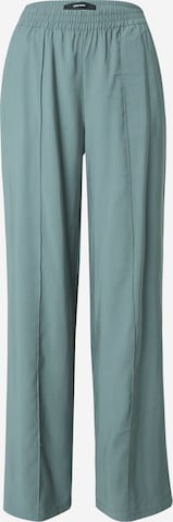 Wide Leg Pantalon 'ENA' VERO MODA en vert : devant