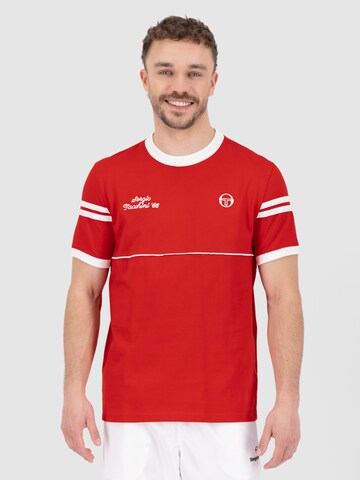 Sergio Tacchini T-Shirt 'Orion Davis' in Rot: Vorderseite