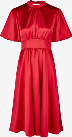 Robe de cocktail KLEO en rouge : devant