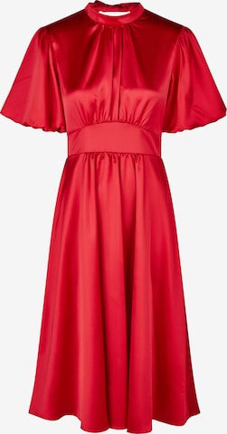 Robe de cocktail KLEO en rouge : devant