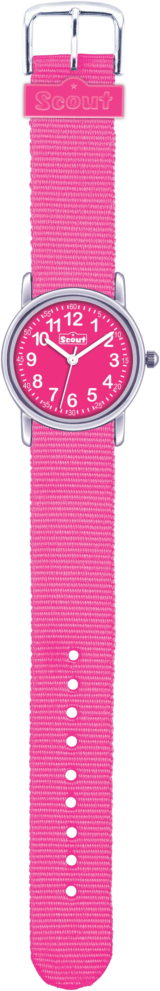SCOUT Uhr in Pink: Vorderseite
