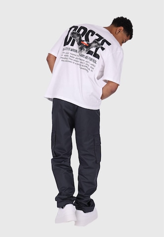 Dropsize Shirt 'Eagle' in Wit