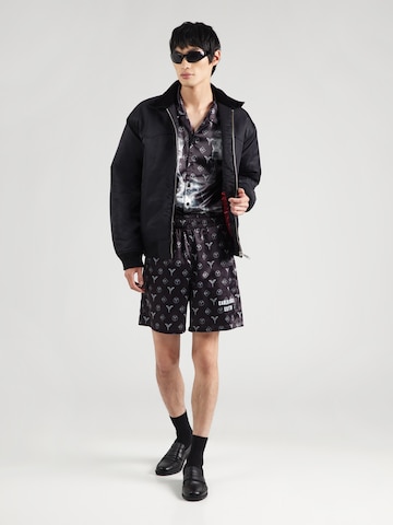 Regular Pantaloni 'Dobermann' de la Carlo Colucci pe negru