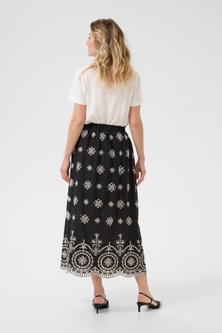 Jupe 'Emboda' Cream en noir