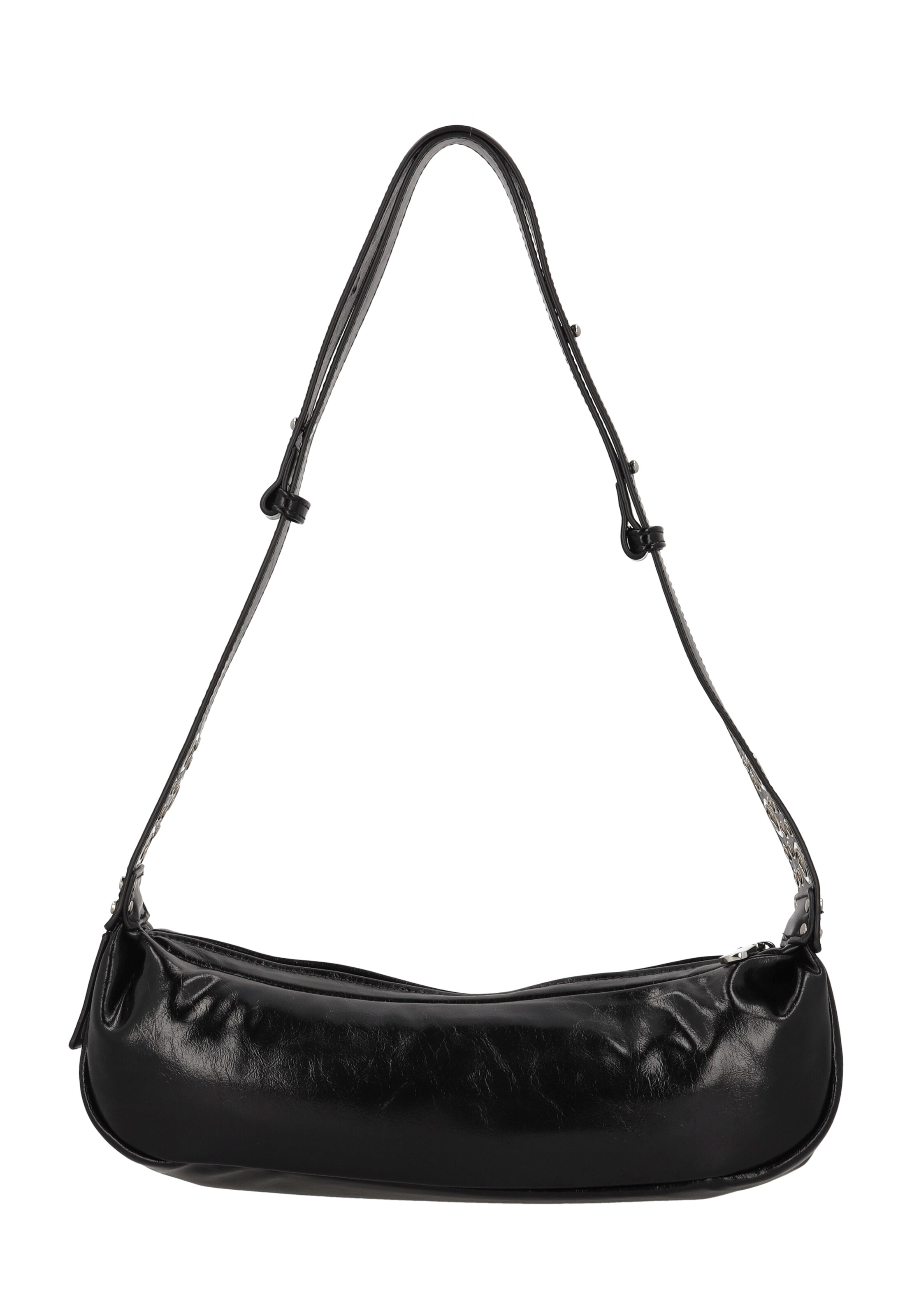 Sac bandoulière myMo ROCKS en noir : devant