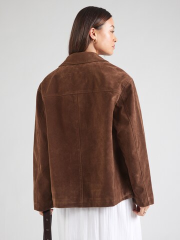 TOPSHOP Overgangsjakke i brun