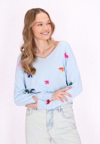 MYMO Sweater in Blue: front