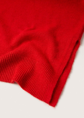 MANGO Пуловер 'Gorri' в червено