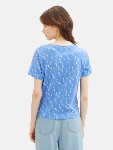 TOM TAILOR DENIM T-Shirt in Blau