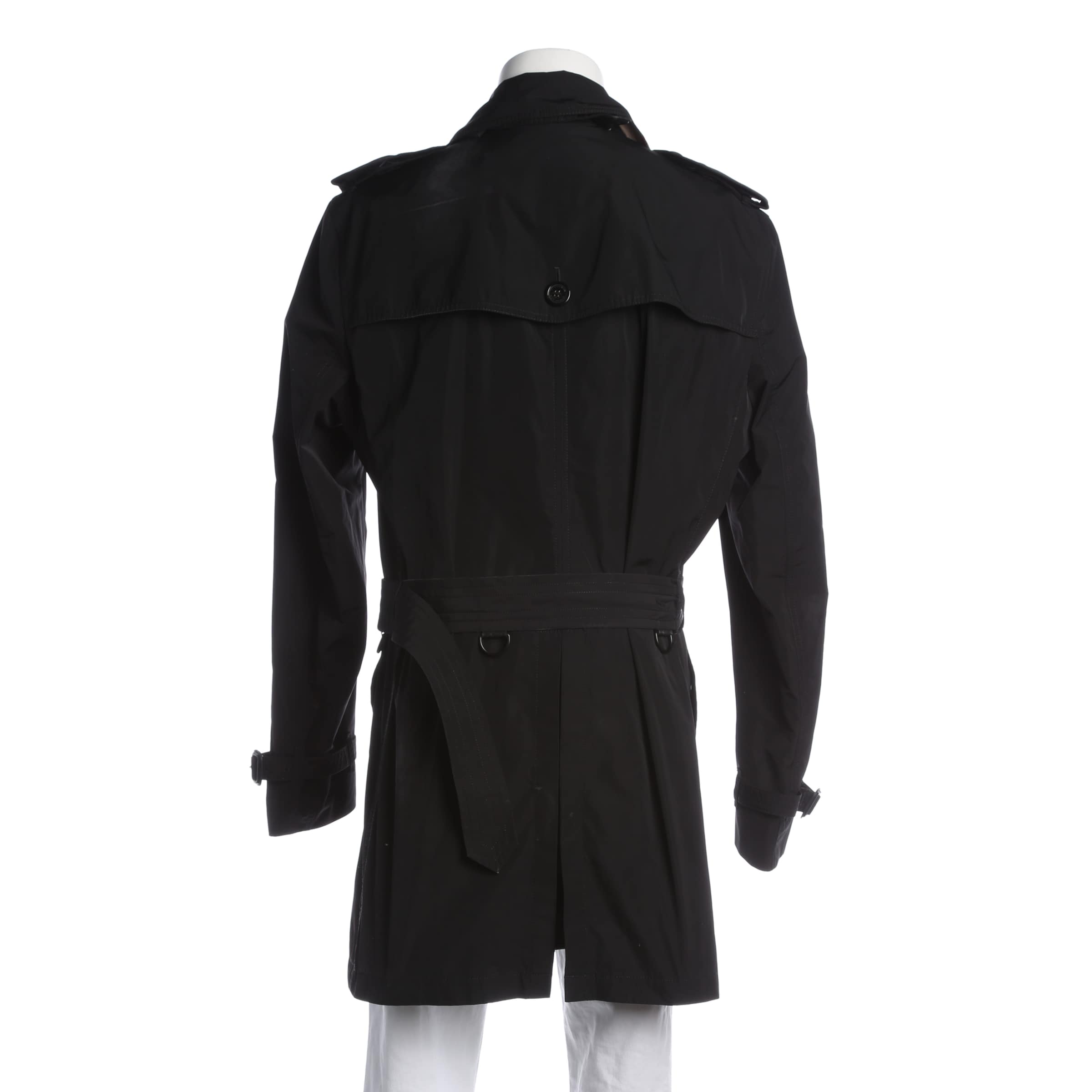 BURBERRY Übergangsjacke XL in Schwarz