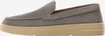 MANGO MAN Classic Flats 'easy' in Grey: front