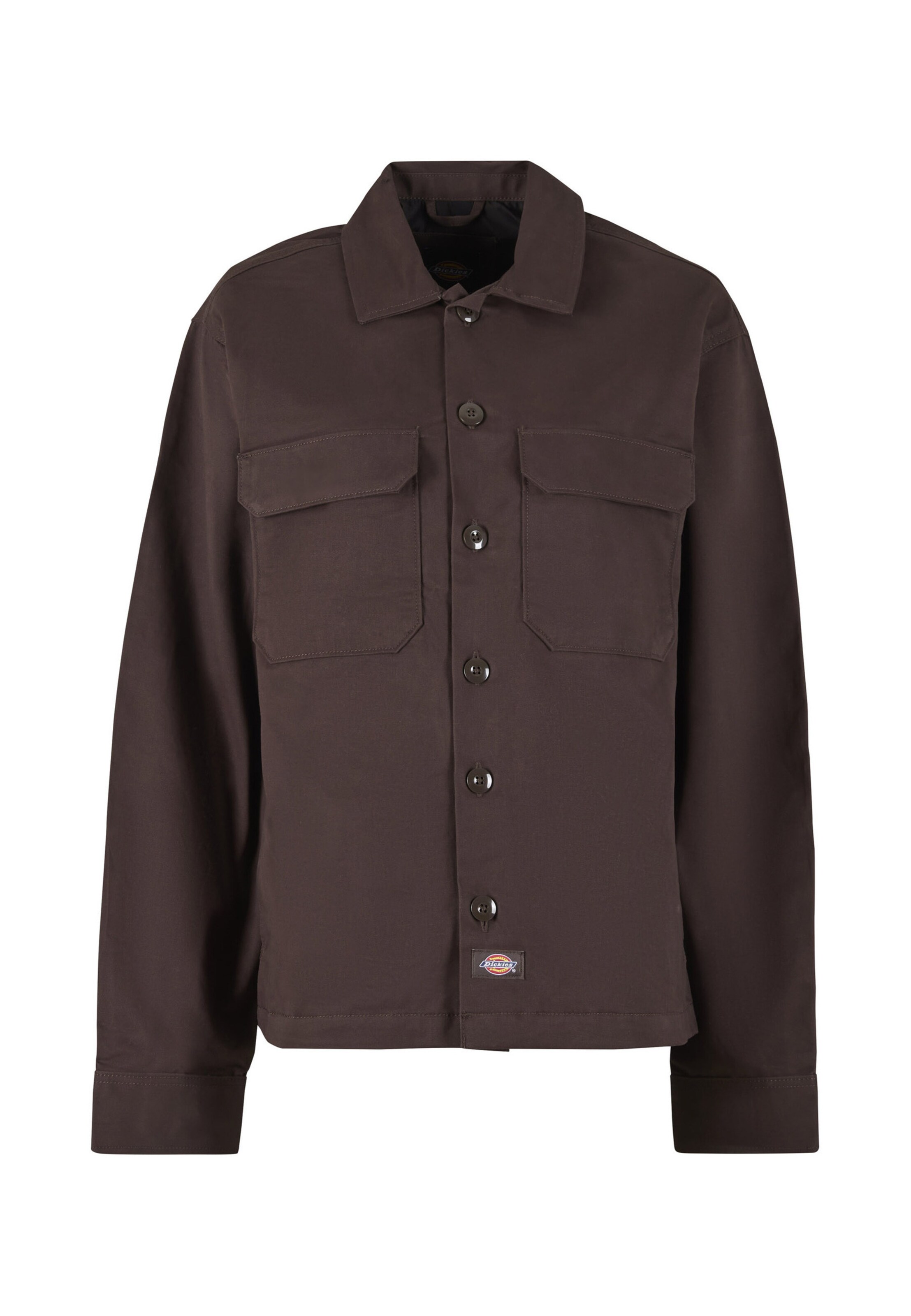 Veste mi-saison DICKIES en marron : devant