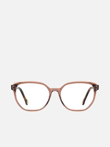 Carolina Herrera Zonnebril 'Carolina Herrera HER 0214 Brown grey 52/16/145 WOMAN Eyewear Frame' in Bruin: voorkant