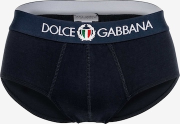 DOLCE & GABBANA Slip in Blauw: voorkant