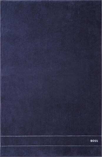 BOSS Home Handtuch 'PLAIN' in dunkelblau, Produktansicht