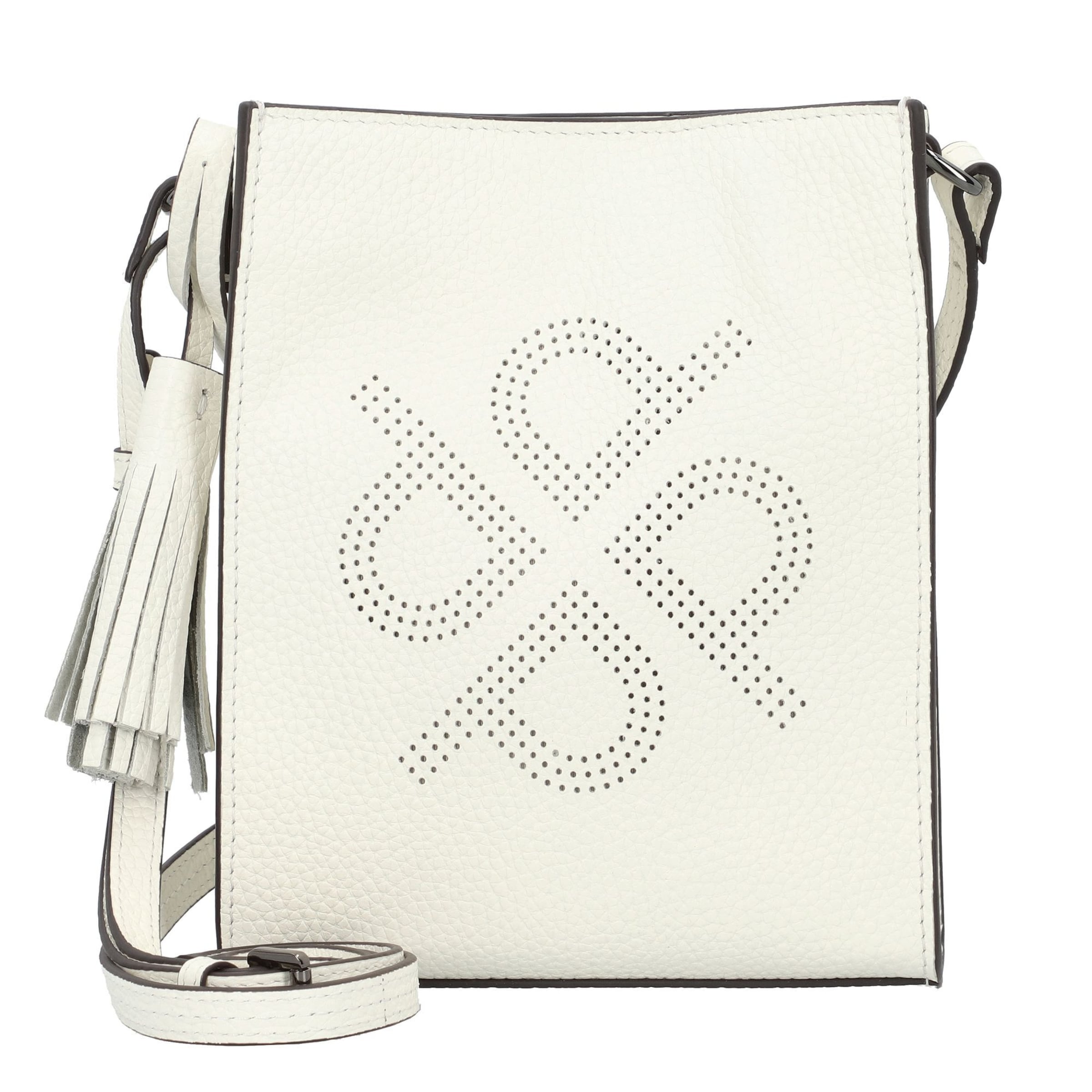 Picard Schoudertas 'Peephole' in Wit: voorkant