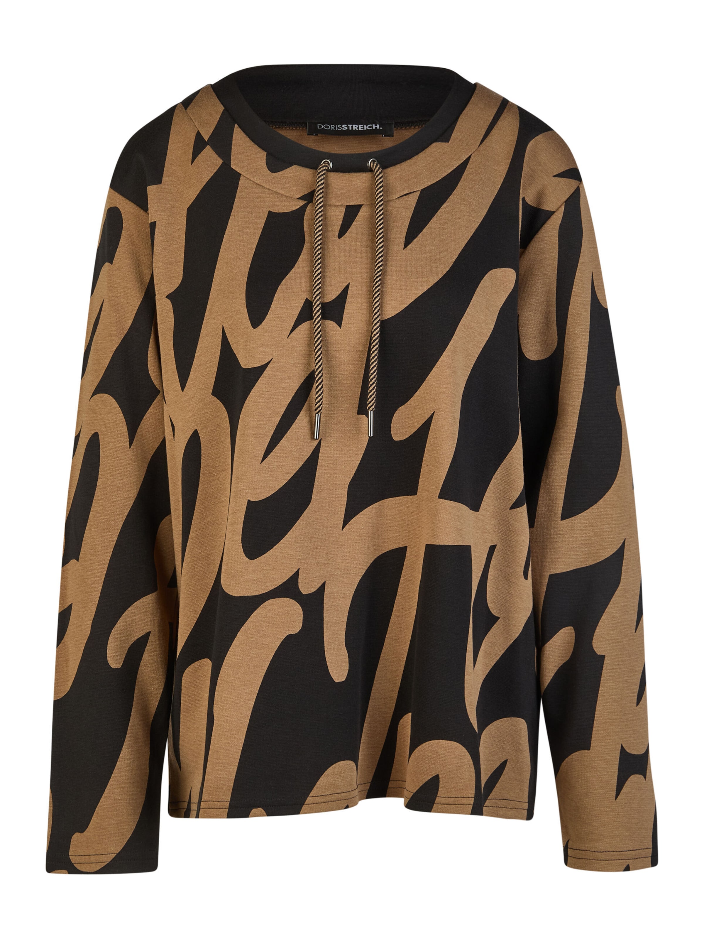 Doris Streich Sweatshirt in Braun: Vorderseite