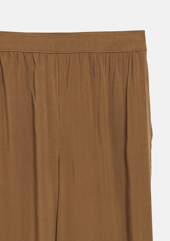 s.Oliver Wide Leg Hose in Braun