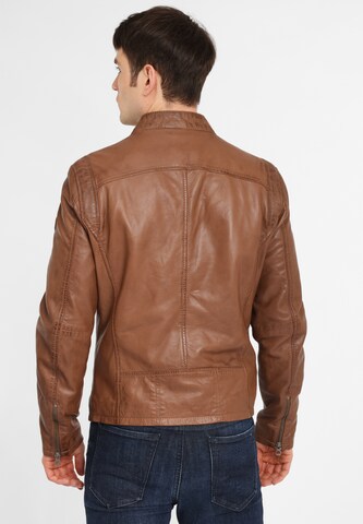 Gipsy Between-Season Jacket 'COBY S16 LAKEV' in Brown