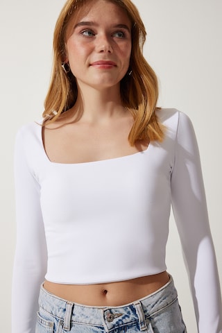 T-shirt Happiness İstanbul en blanc