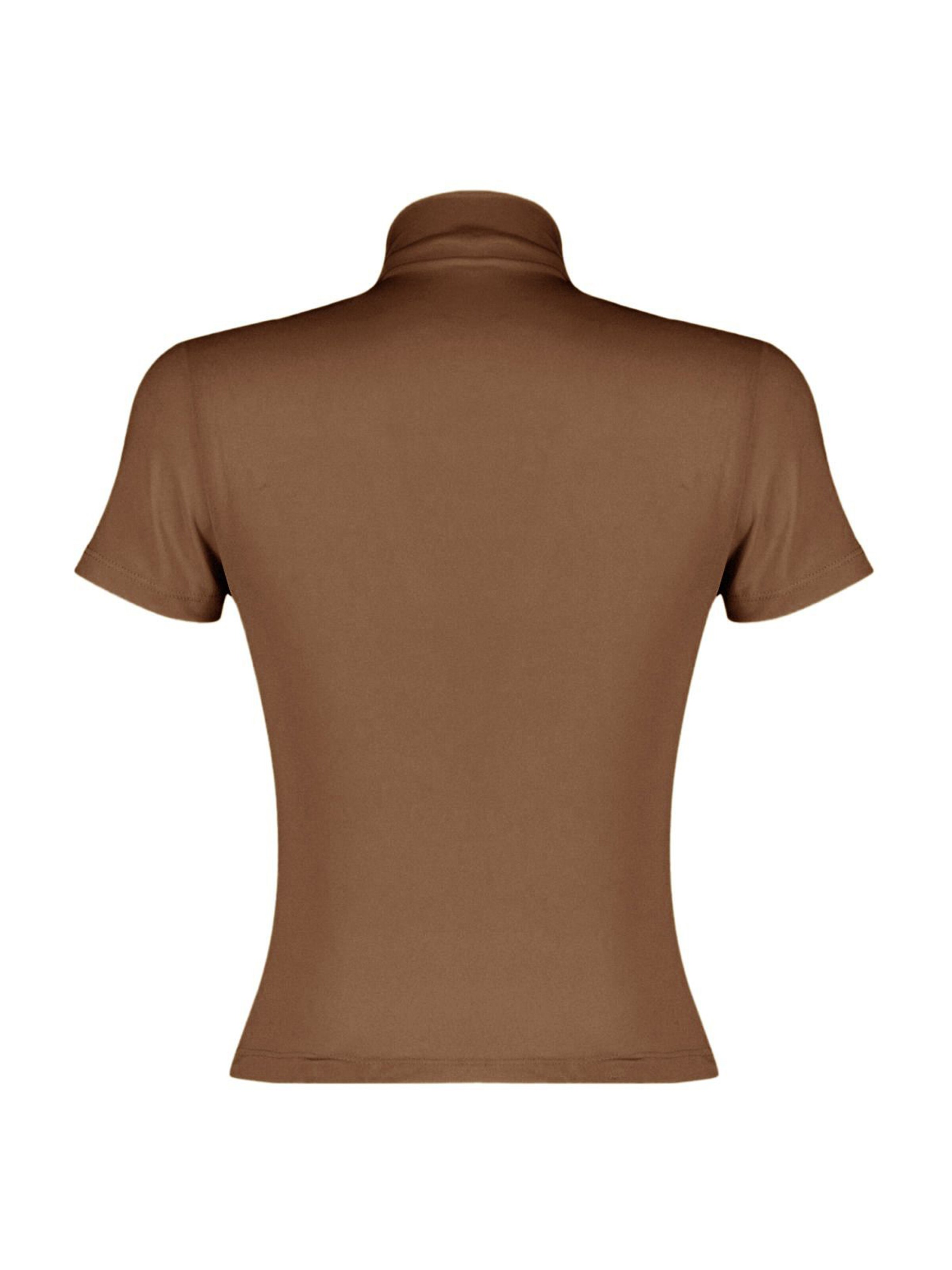 Trendyol T-Shirt in Braun