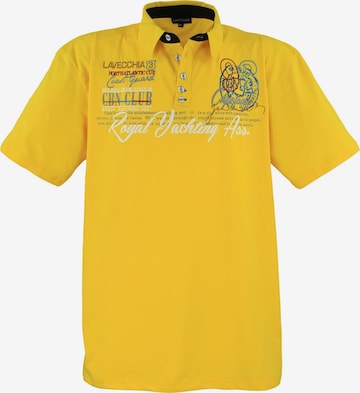 Lavecchia T-shirt 'LV-4688 Übergrößen' i gul: framsida