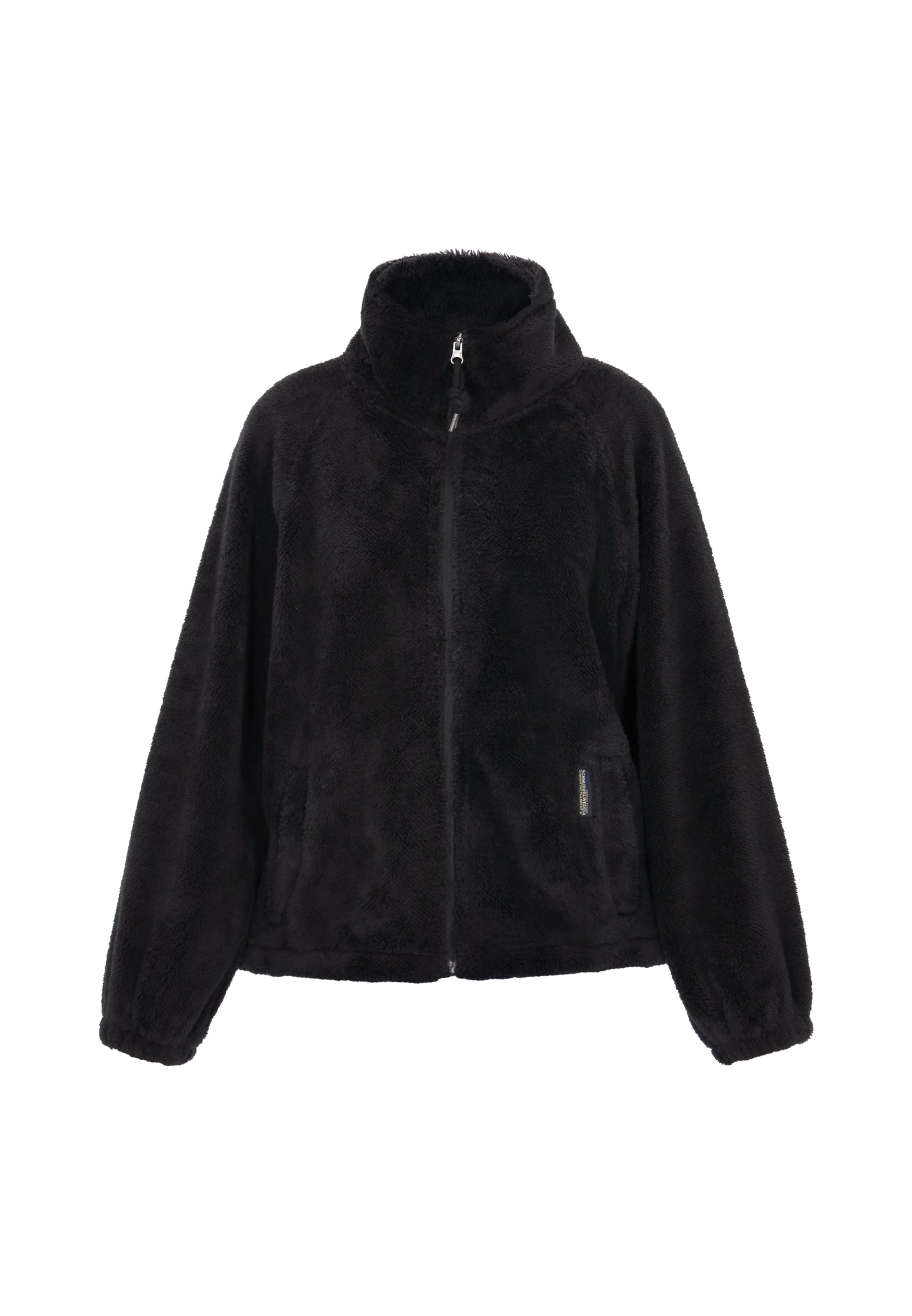 Schmuddelwedda - Casaco de velo em preto: frente