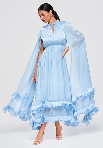 Ombre Avondjurk in Blauw
