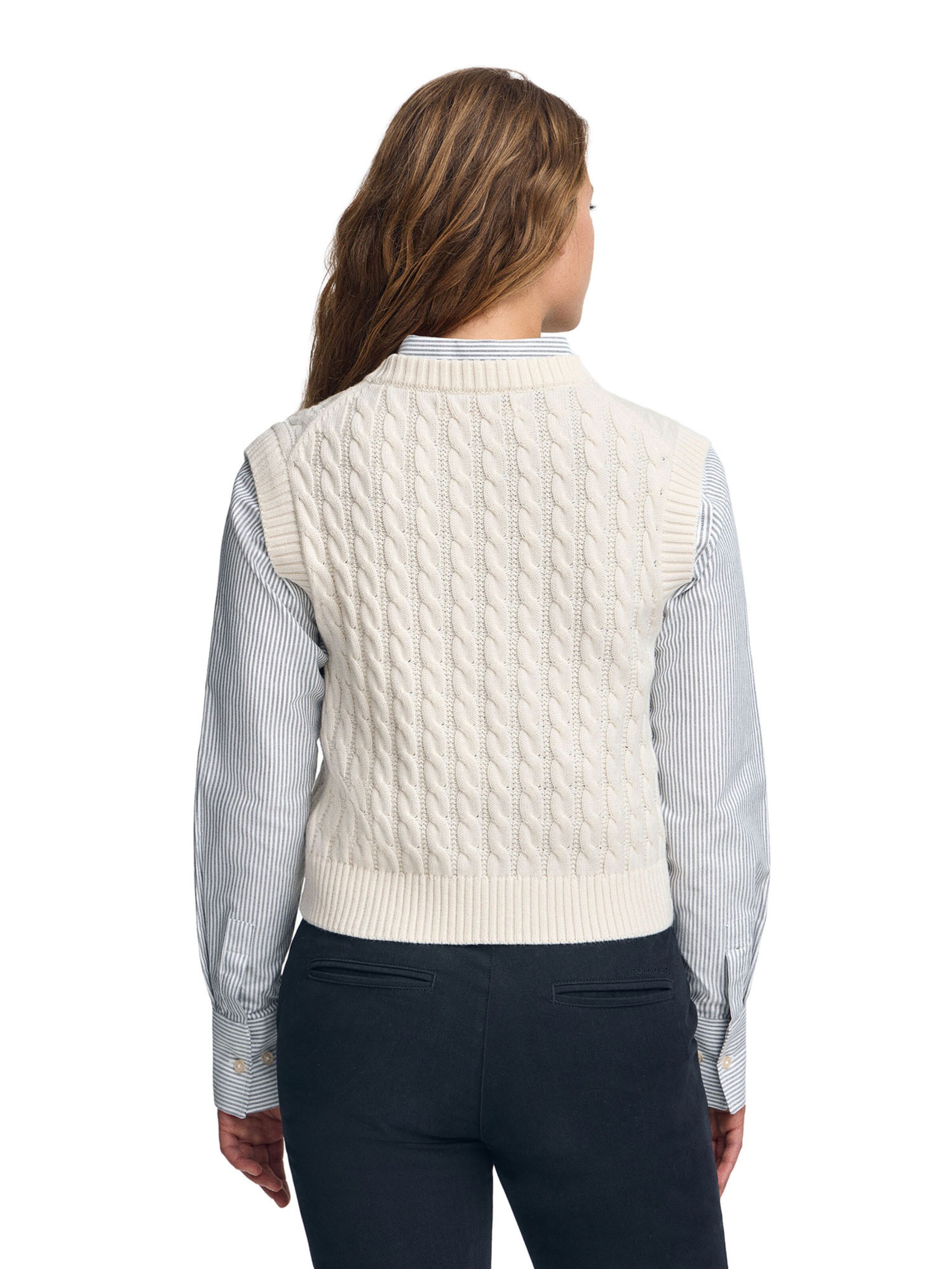 Polo Club Pullover in Beige