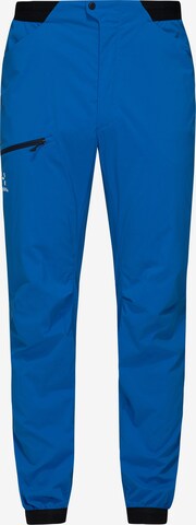 Haglöfs Slim fit Workout Pants 'L.I.M Fuse' in Blue: front