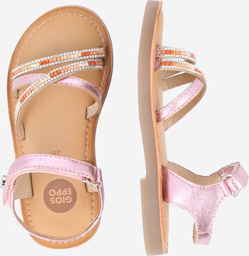 GIOSEPPO Sandals 'EUDORA' in Pink