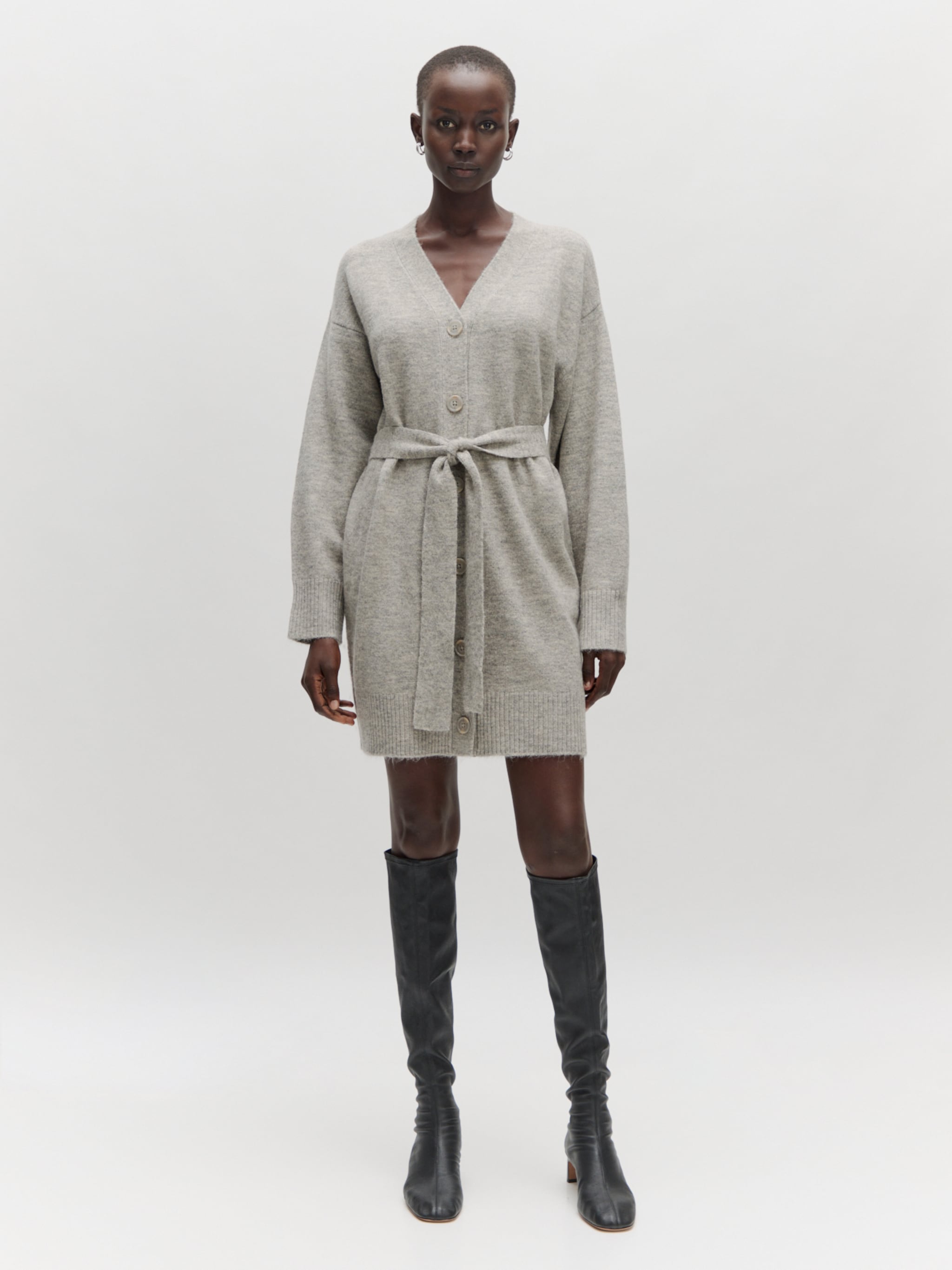 EDITED Kleid 'Gesche' grau