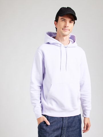 Nike Sportswear Μπλούζα φούτερ 'CLUB' σε λιλά: μπροστά